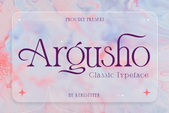 Argusho: A Modern Typeface with a Classic Feel