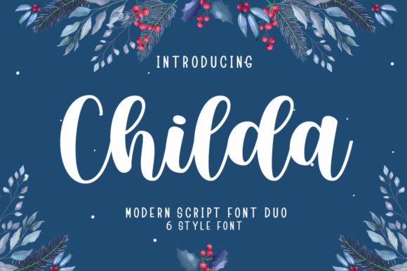 Childa Duo: A Versatile Font for Creative Professionals