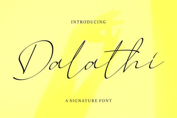 Dalathi: A Timeless Calligraphy Script for Elegant Design