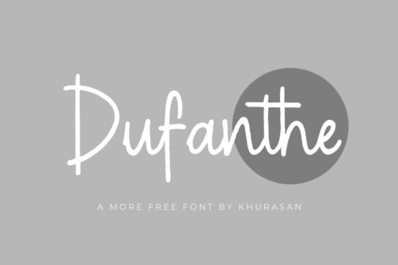 Dufanthe: A Modern Script for Creative Expression