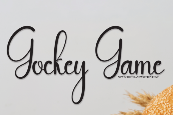 Gockey Game: A Handwritten Font for Creative Expression