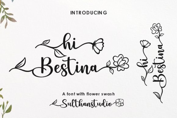 Hi Bestina Handwritten Font