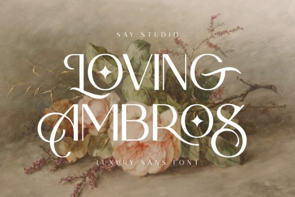 Loving Ambros: A Timeless Serif Font for Elegant Design