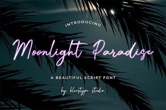 Moonlight Paradise: A Strategic Font for Creative and Professional Success