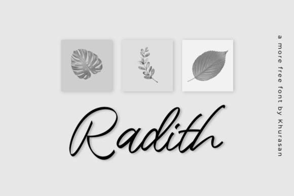 Radith: A Modern Script for Creative Expression