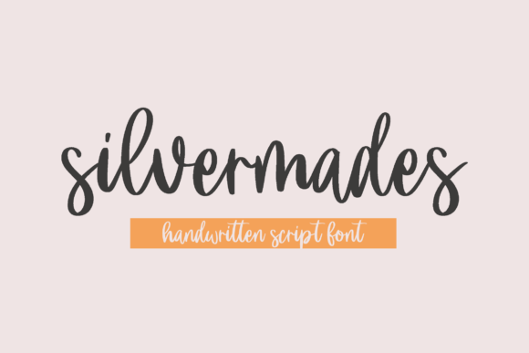 Silvermades: A Beautiful Script Font for Every Creative Need