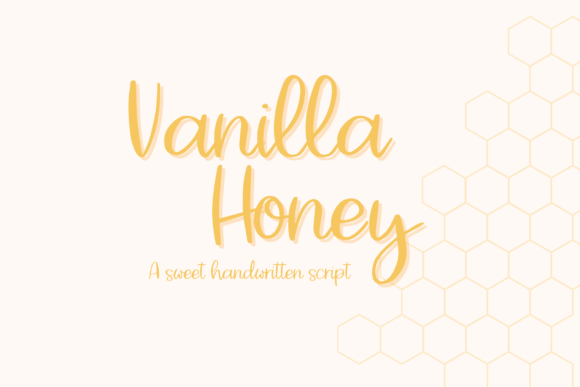 Vanilla Honey: A Sweet and Stylish Handwritten Script Font