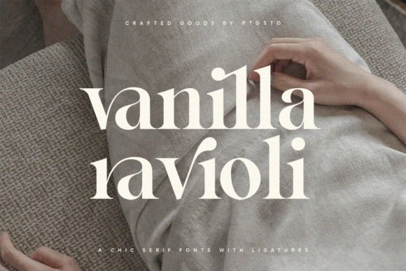 Vanilla Ravioli: Elegant Typography for Creative Projects